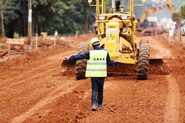 City road rehabilitation works